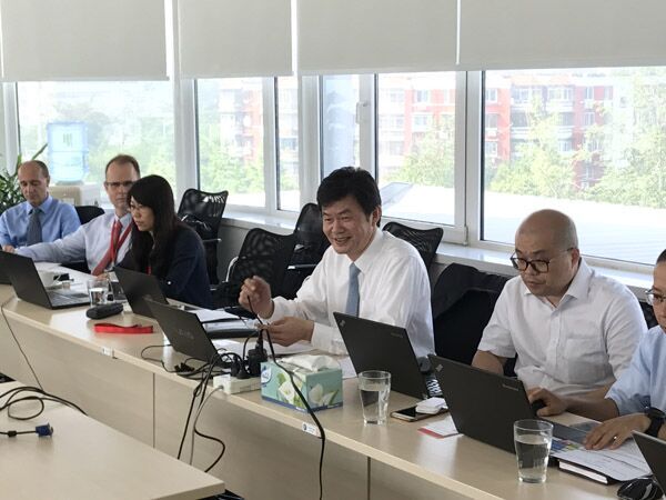 肖建華與獨(dú)立國際認(rèn)證組織董事會(huì)舉行戰(zhàn)略對(duì)話會(huì)